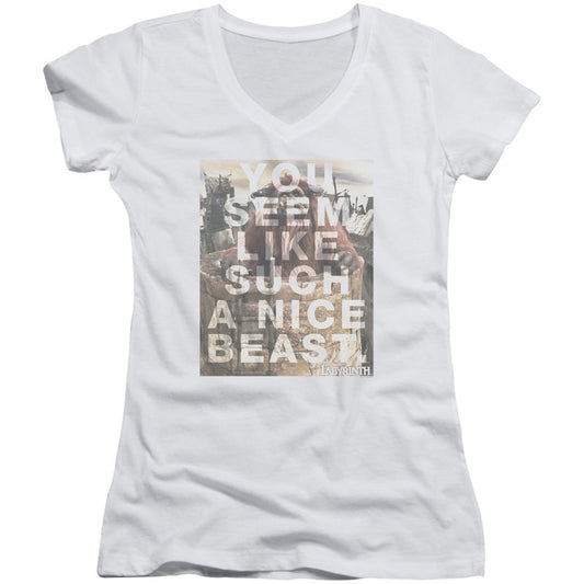 Labyrinth Nice Beast Cap Sleeve Junior Top