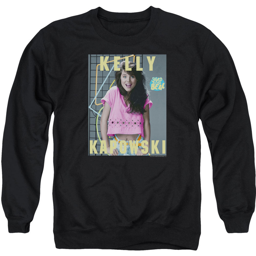 Saved By The Bell Kelly Kapowski Adult Sweatshirt Front