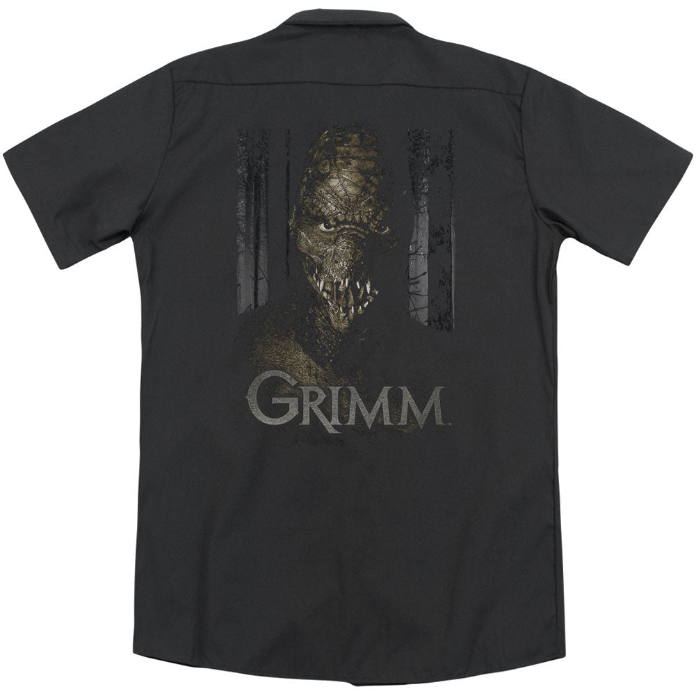 Grimm Chompers (Back Print) Workshirt Back