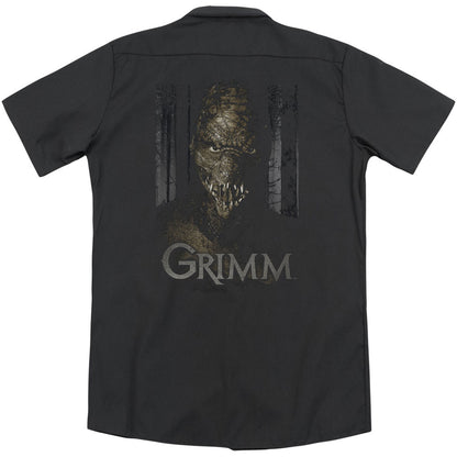 Grimm Chompers (Back Print) Workshirt Back