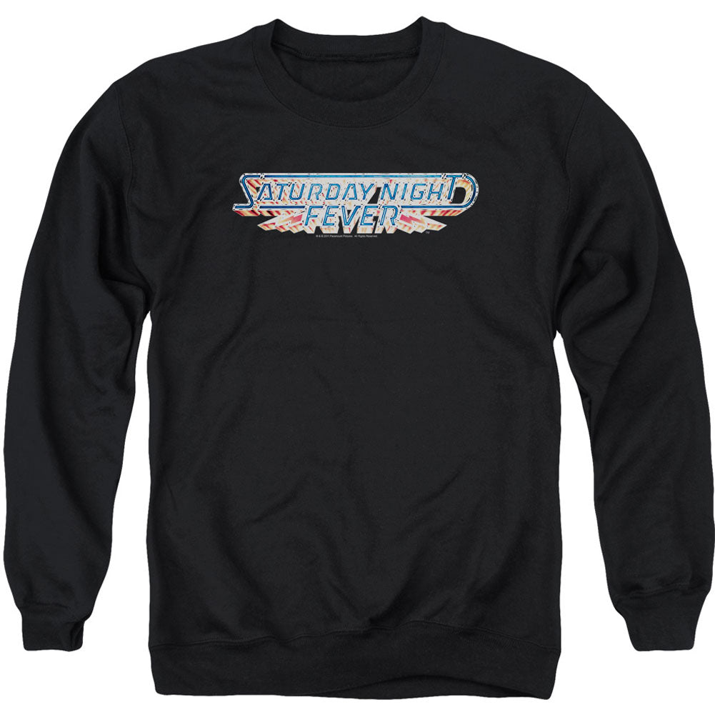 Saturday Night Fever Logo Adult Sweatshirt Front