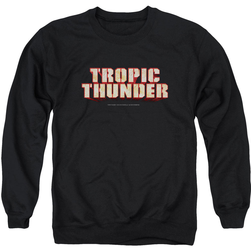 Tropic Thunder Title Adult Sweatshirt Front