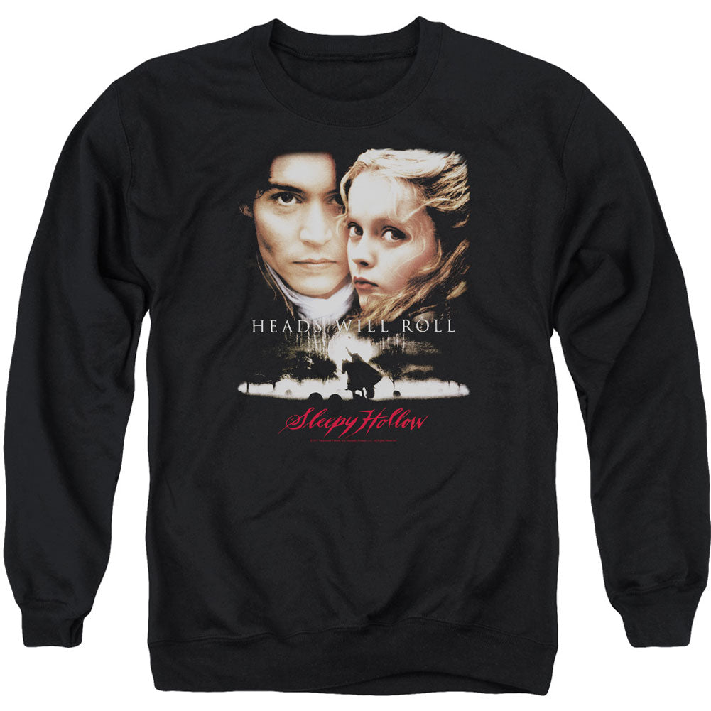 Sleepy Hollow Heads Will Roll Adult Sweatshirt Front