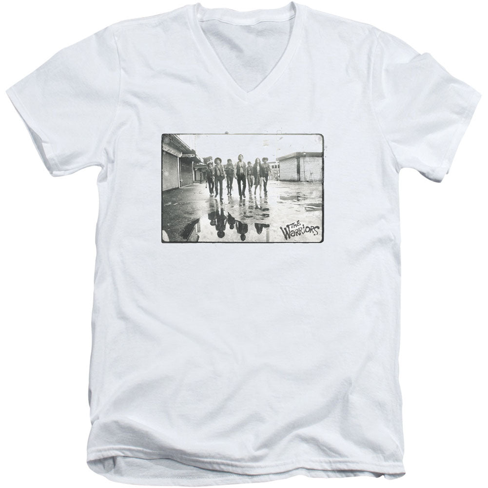 Warriors - Movie Rolling Deep Adult V-Neck Slim Fit T-shirt Front