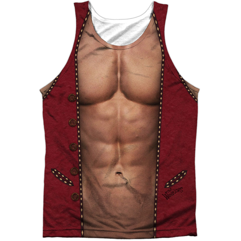 Warriors - Movie Vest 100% Poly Mens Tank Front