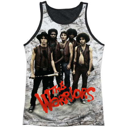 Warriors - Movie Pose Black Back Mens Tank Front