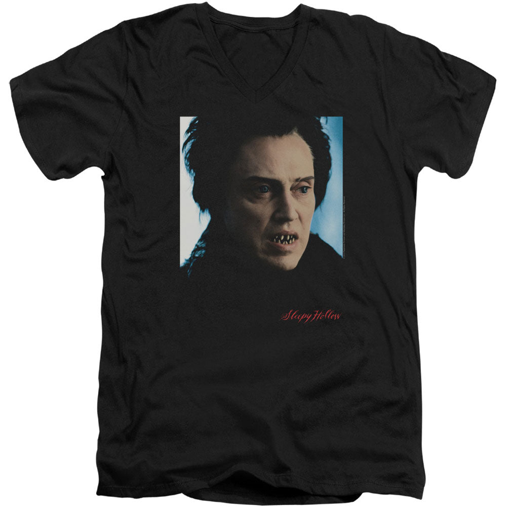 Sleepy Hollow Horseman Adult V-Neck Slim Fit T-shirt Front