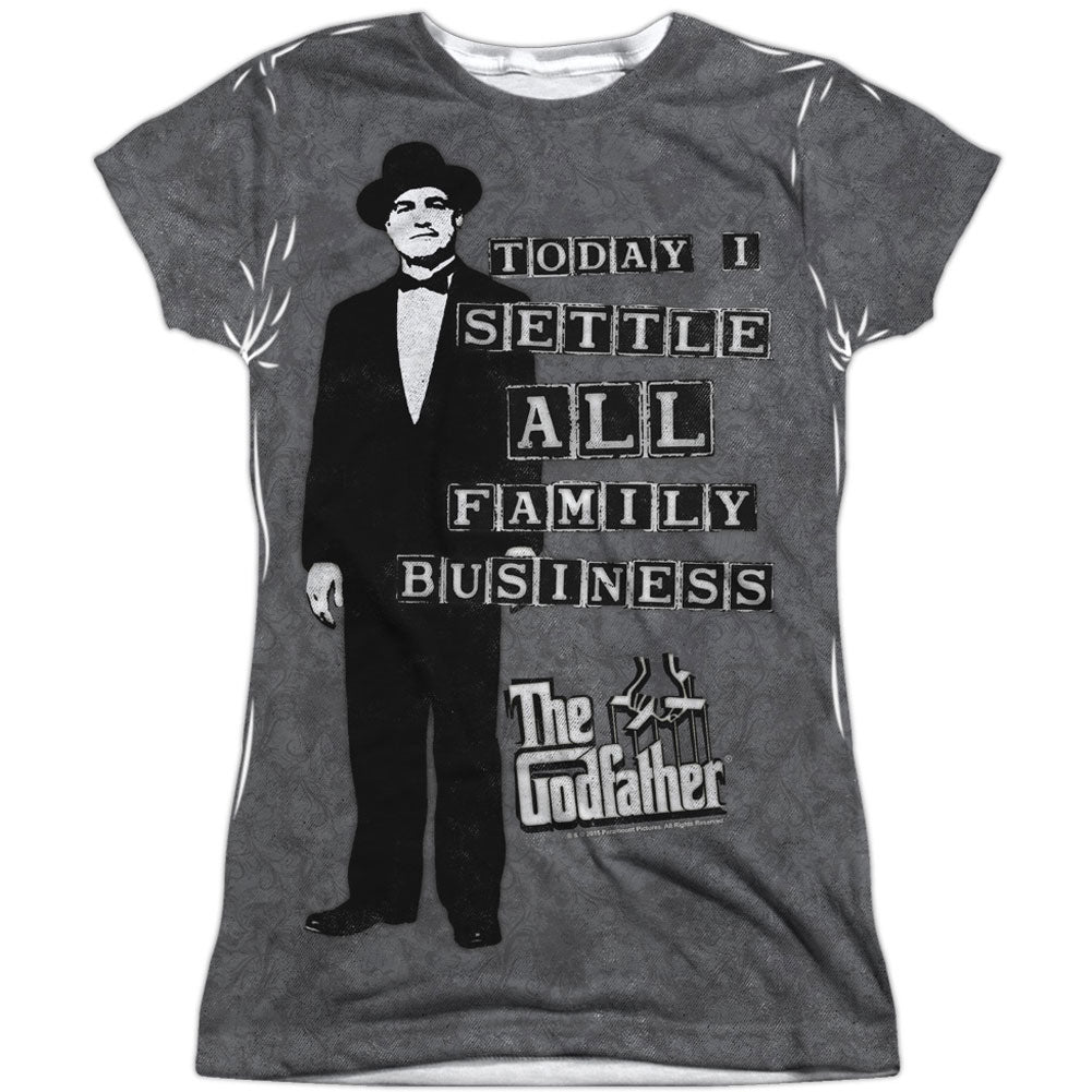 Godfather Family Business Sublimation Junior Top Front