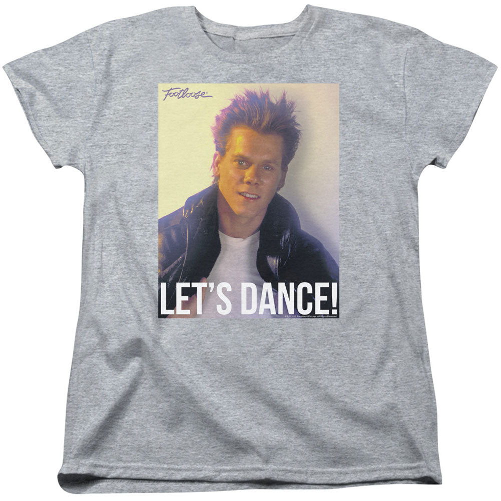 Footloose Lets Dance Womens T-shirt Front