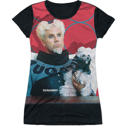 Zoolander Mugatu Sublimation Junior Top Front