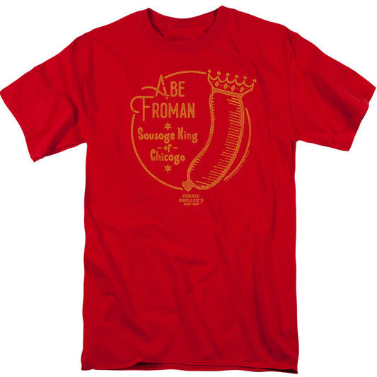 Ferris Bueller's Day Off Abe Froman Adult T-shirt