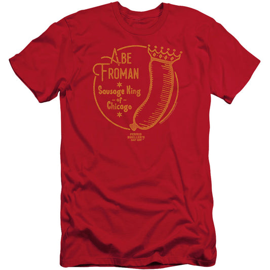 Ferris Bueller's Day Off Abe Froman Adult Slim Fit Slim Fit T-shirt