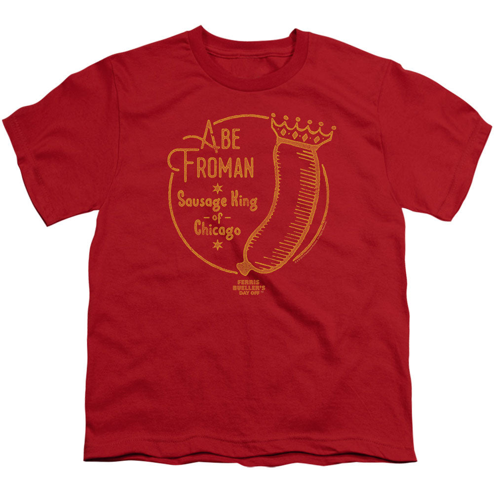 Ferris Bueller's Day Off Abe Froman Youth T-shirt