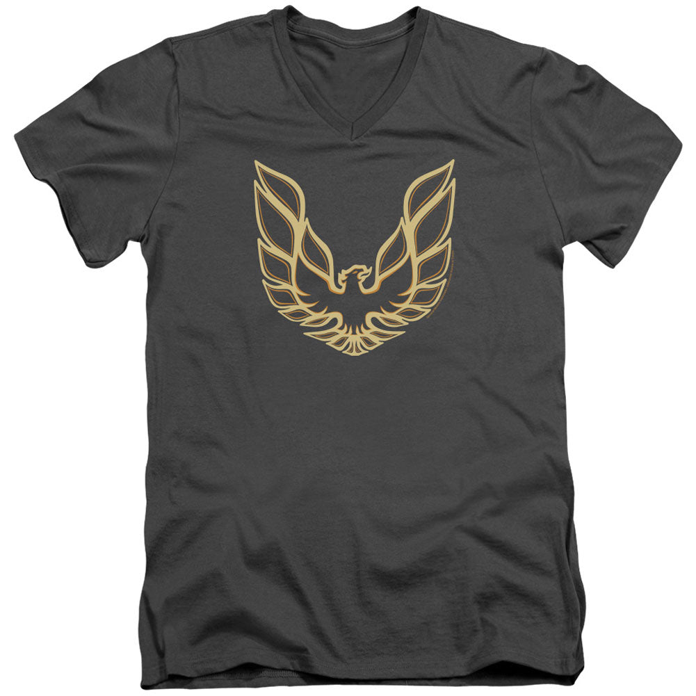 Pontiac Pontiac Iconic Firebird Adult V-Neck Slim Fit T-shirt