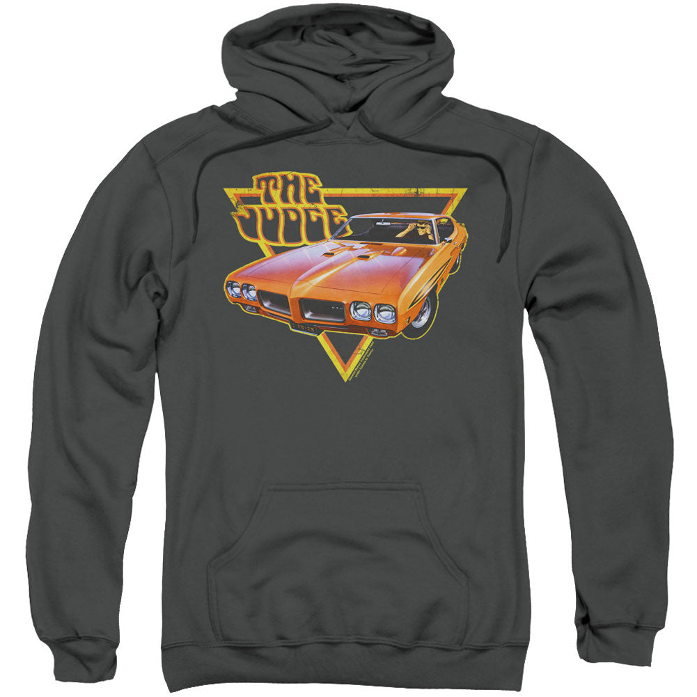 Pontiac Judged Adult 25% Poly Hooded Sweatshirt Front