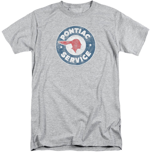 Vintage Pontiac Service Adult Tall T-shirt Tall Front