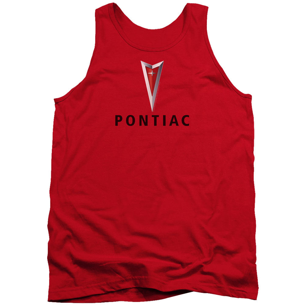 Pontiac Centered Arrowhead Mens Tank Front