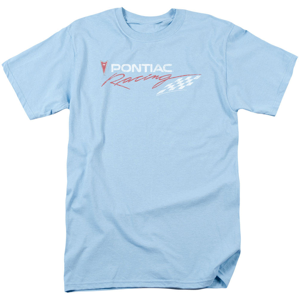Pontiac Racing Rough Hewn Adult T-shirt Front