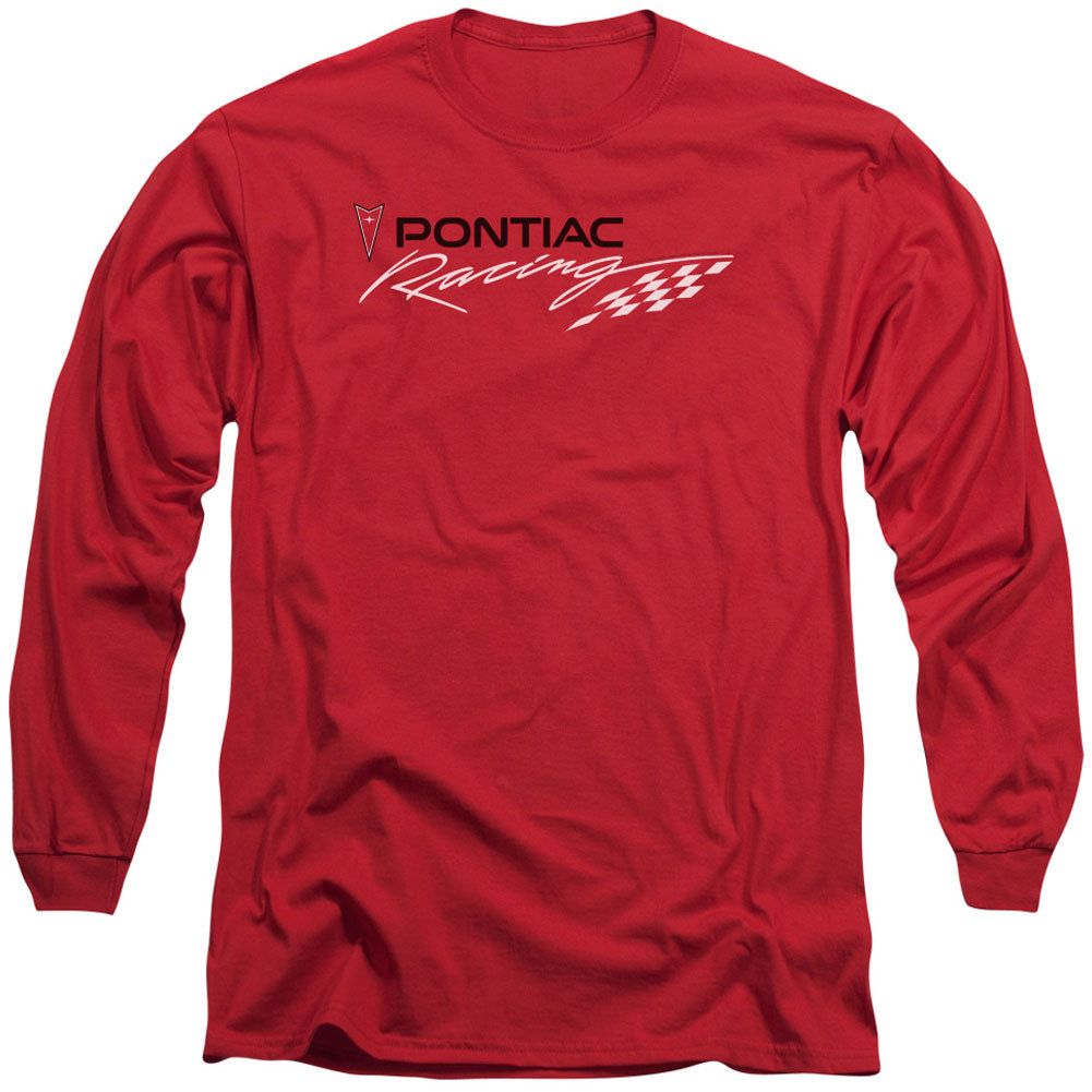 Red Pontiac Racing Long Sleeve Front