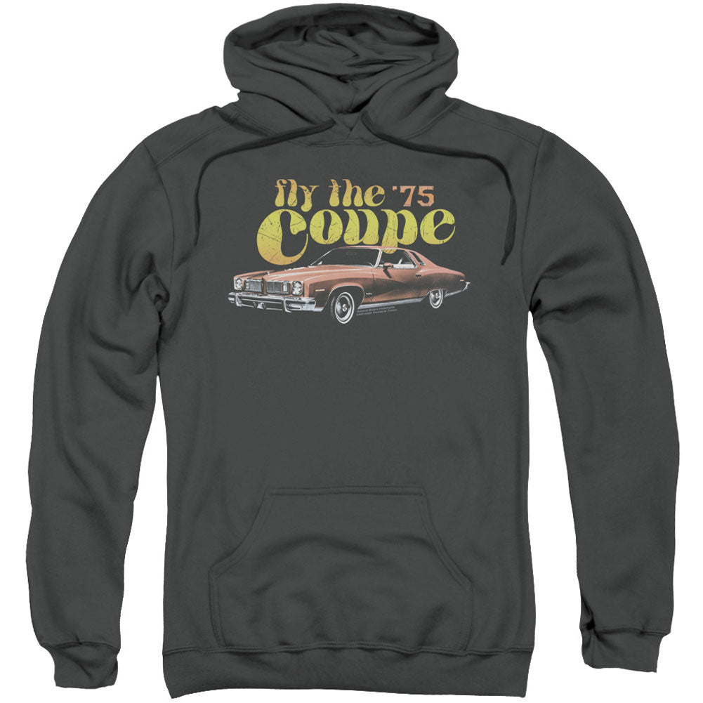 Pontiac Fly The Coupe Adult 25% Poly Hooded Sweatshirt Front