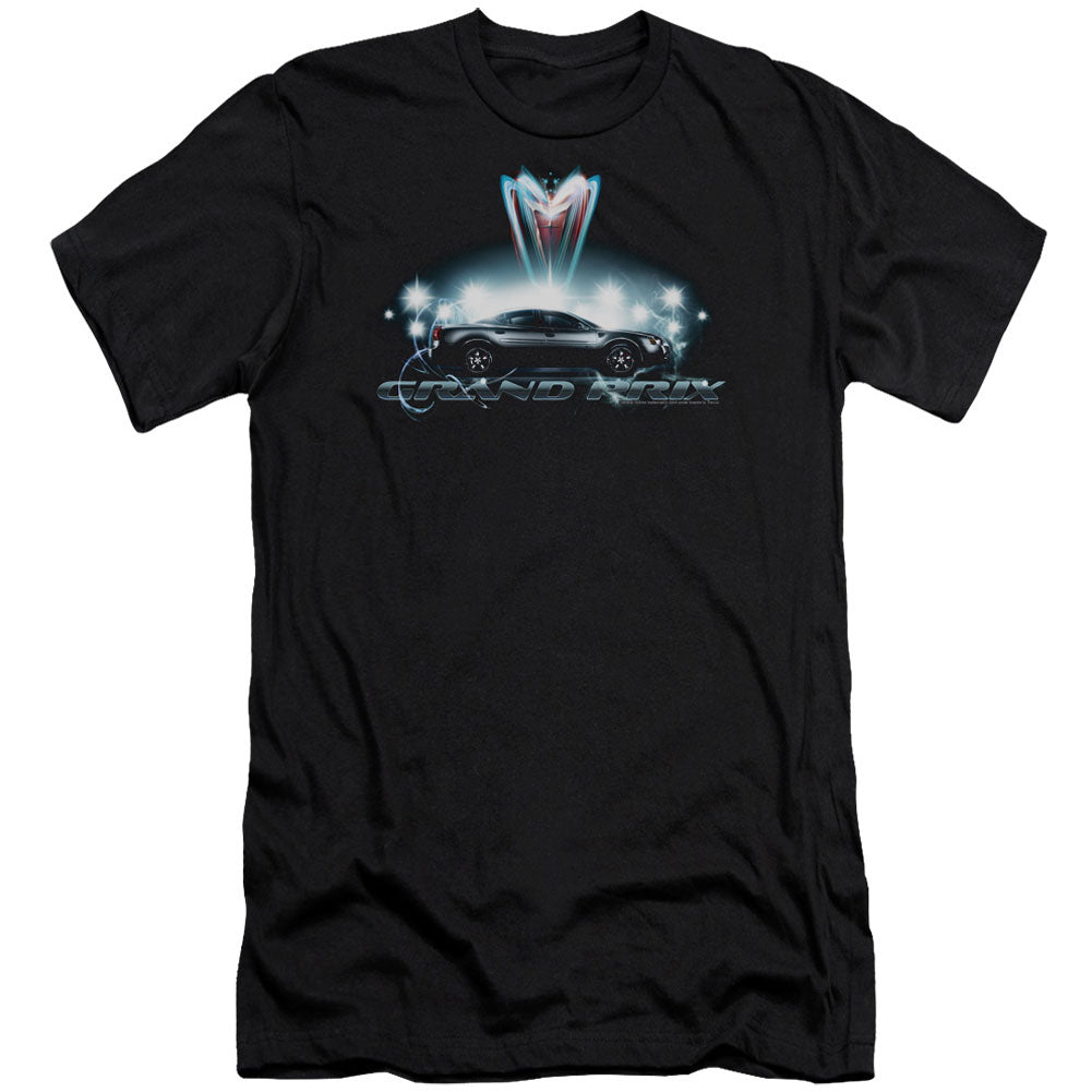 Pontiac Silver Grand Am Premium Canvas Brand Slim Fit T-shirt Front
