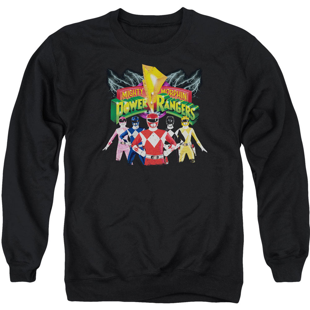 Power Rangers Rangers Unite Adult Sweatshirt Front