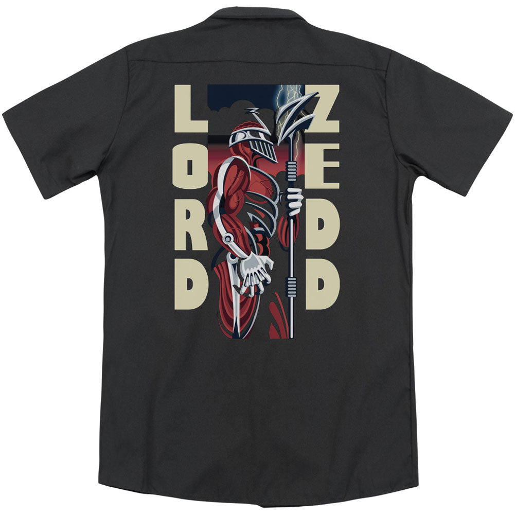 Power Rangers Zedd Deco(Back Print) Workshirt Back