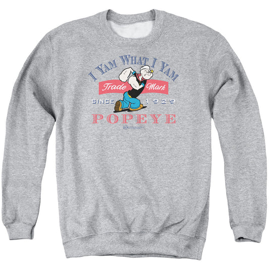 Popeye I Yam What I Yam Adult Sweatshirt Front