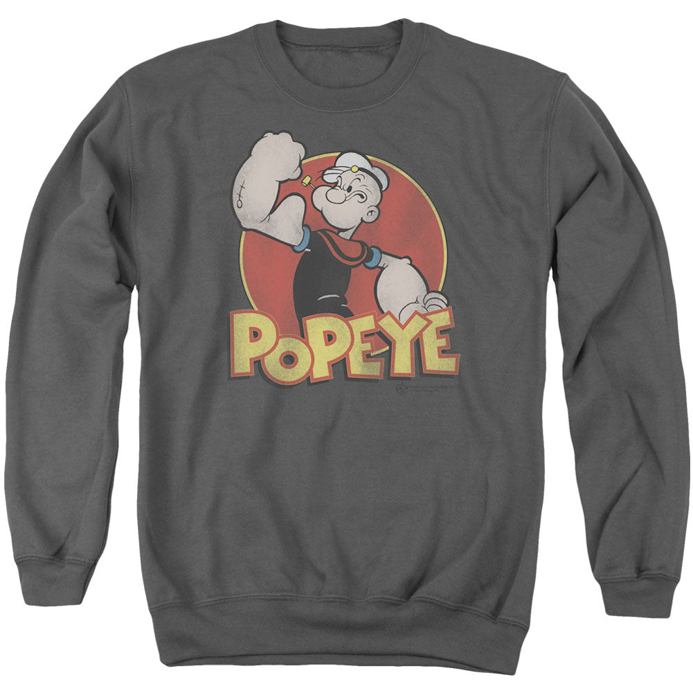 Popeye Retro Ring Adult Sweatshirt Front