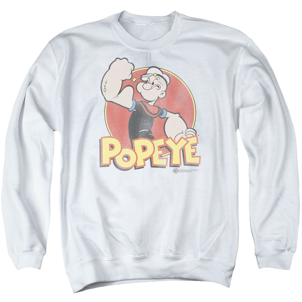 Popeye Retro Ring Adult Sweatshirt Front