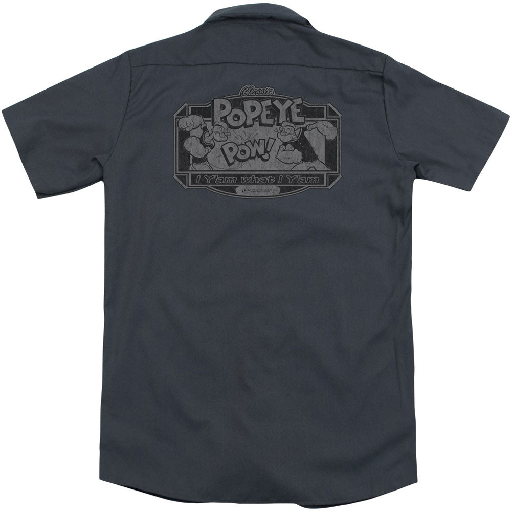 Classic Popeye (Back Print) Workshirt Back