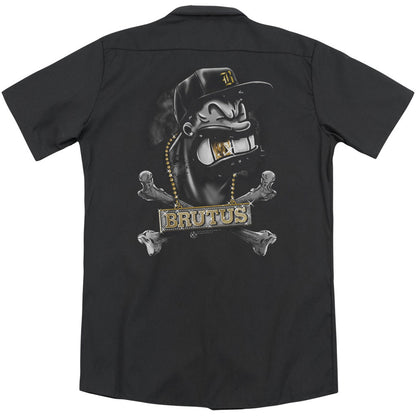 Popeye Brutus (Back Print) Workshirt Back