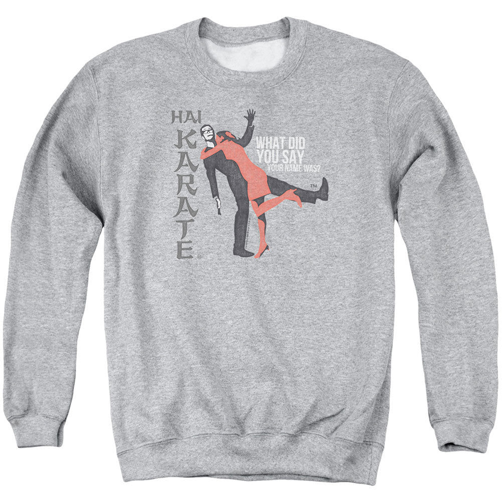 Hai Karate Name Adult Sweatshirt Front