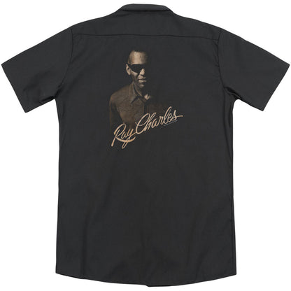 Ray Charles The Deep (Back Print) Work Shirt Back