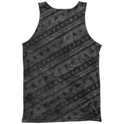 Superman Submit 100% Poly Mens Tank Back