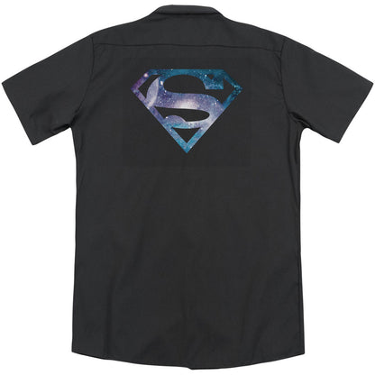 Superman Galaxy 2 Shield(Back Print) Workshirt Back