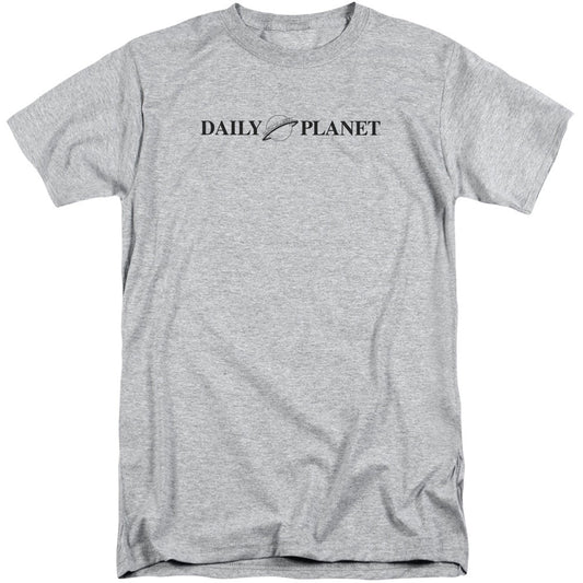 Superman Daily Planet Logo Adult Tall T-shirt Tall Front