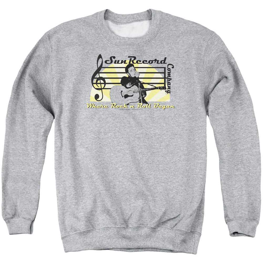 Sun Records Sun Record Company Adult Sweatshirt Front