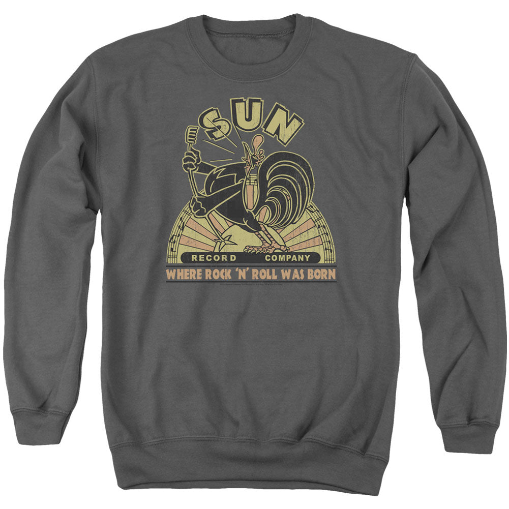 Sun Records Sun Rooster Adult Sweatshirt Front
