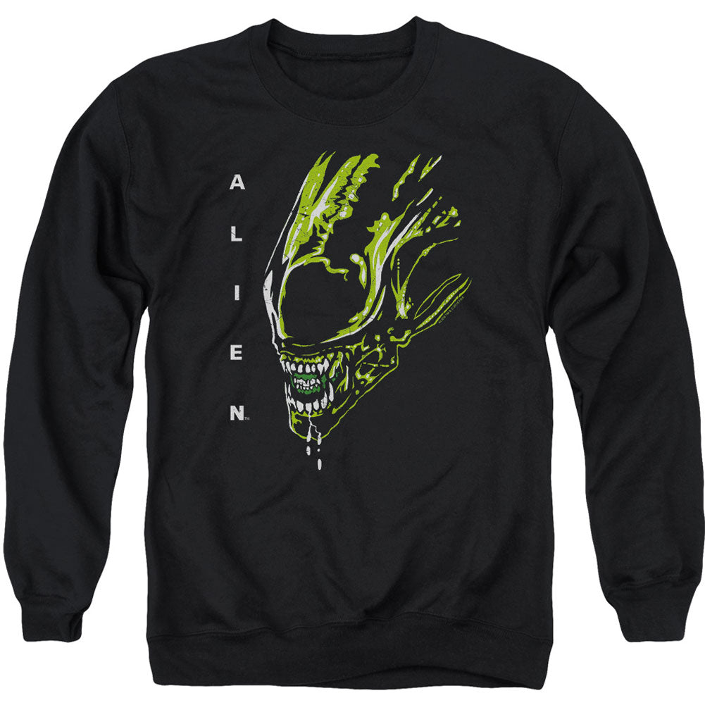 Alien Acid Drool Adult Sweatshirt Front