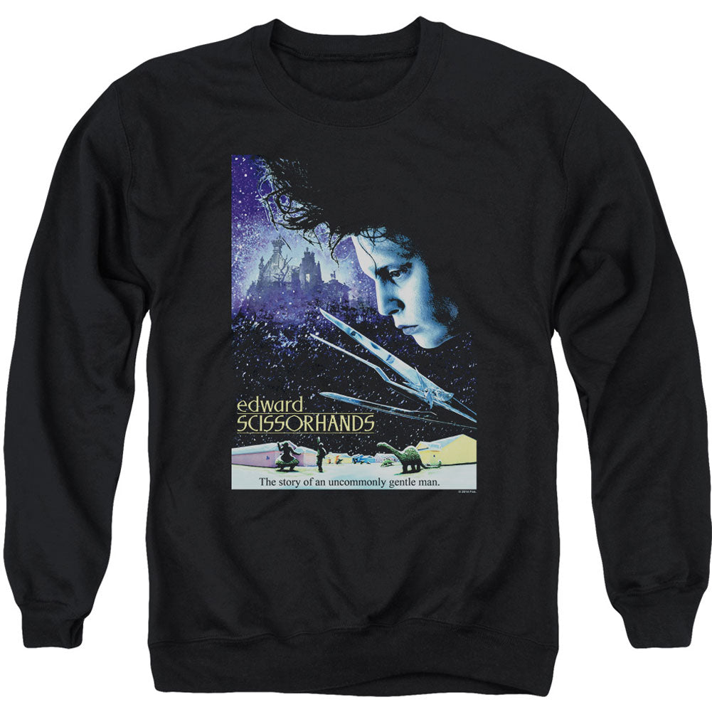 Edward Scissorhands Poster Adult Sweatshirt Front