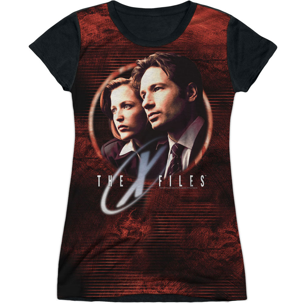 X Files Truth Seekers Sublimation Junior Top Front