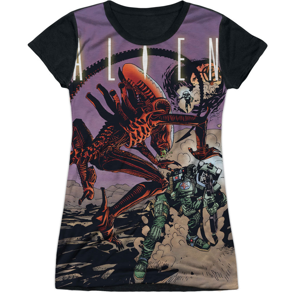 Alien Ready Or Not Sublimation Junior Top