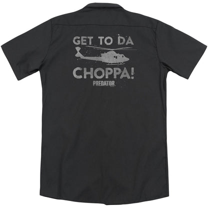 Predator Choppa(Back Print) Workshirt Back