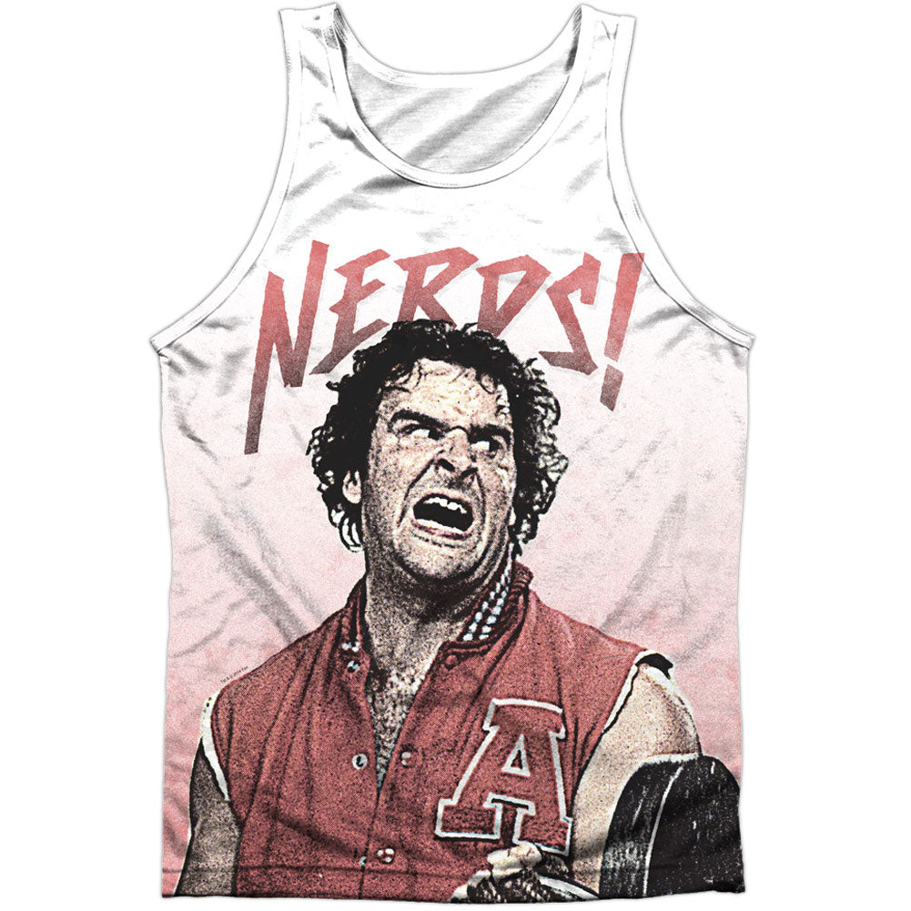 Revenge Of The Nerds Nerds 100% Poly Mens Tank Front