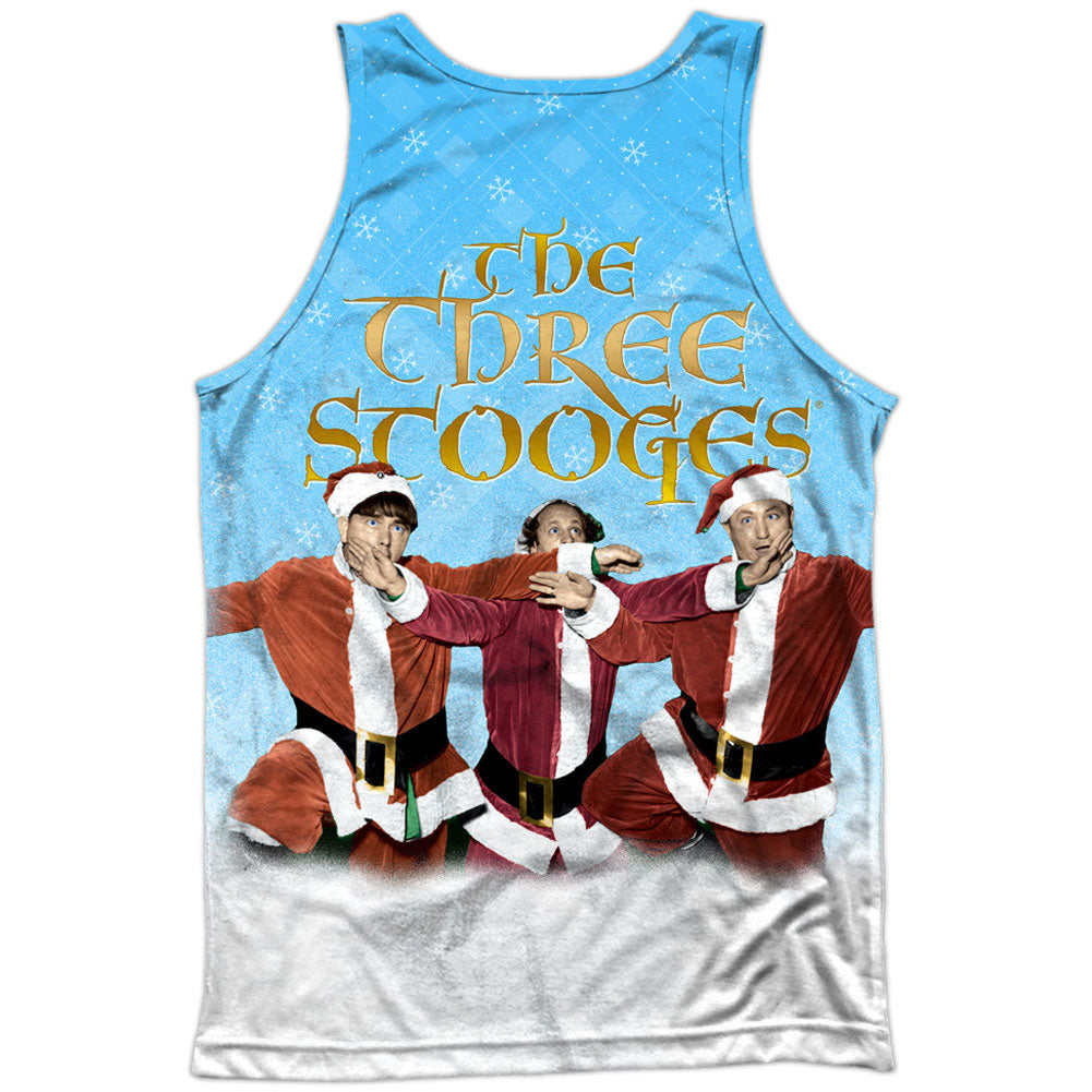 Three Stooges Be A Stooge 100% Poly Front/Back Print Mens Tank Back