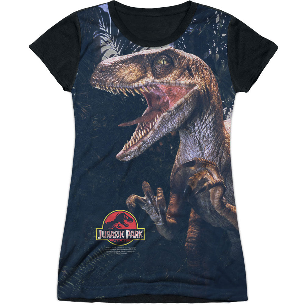 Jurassic Park Raptors Sublimation Junior Top Front