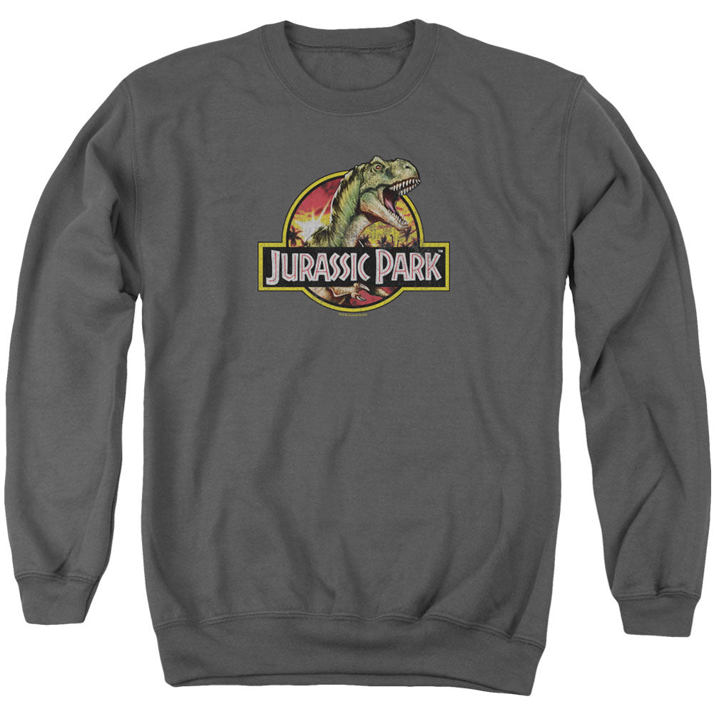 Jurassic Park Retro Rex Adult Sweatshirt Front