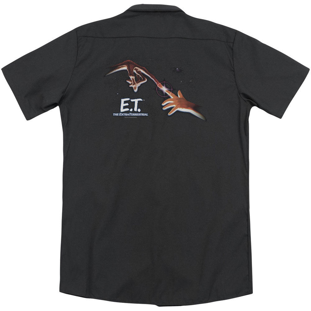 E.T. Poster (Back Print) Workshirt Back