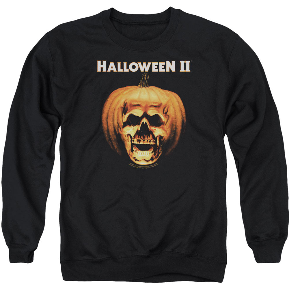 Halloween Pumpkin Shell Adult Sweatshirt Front